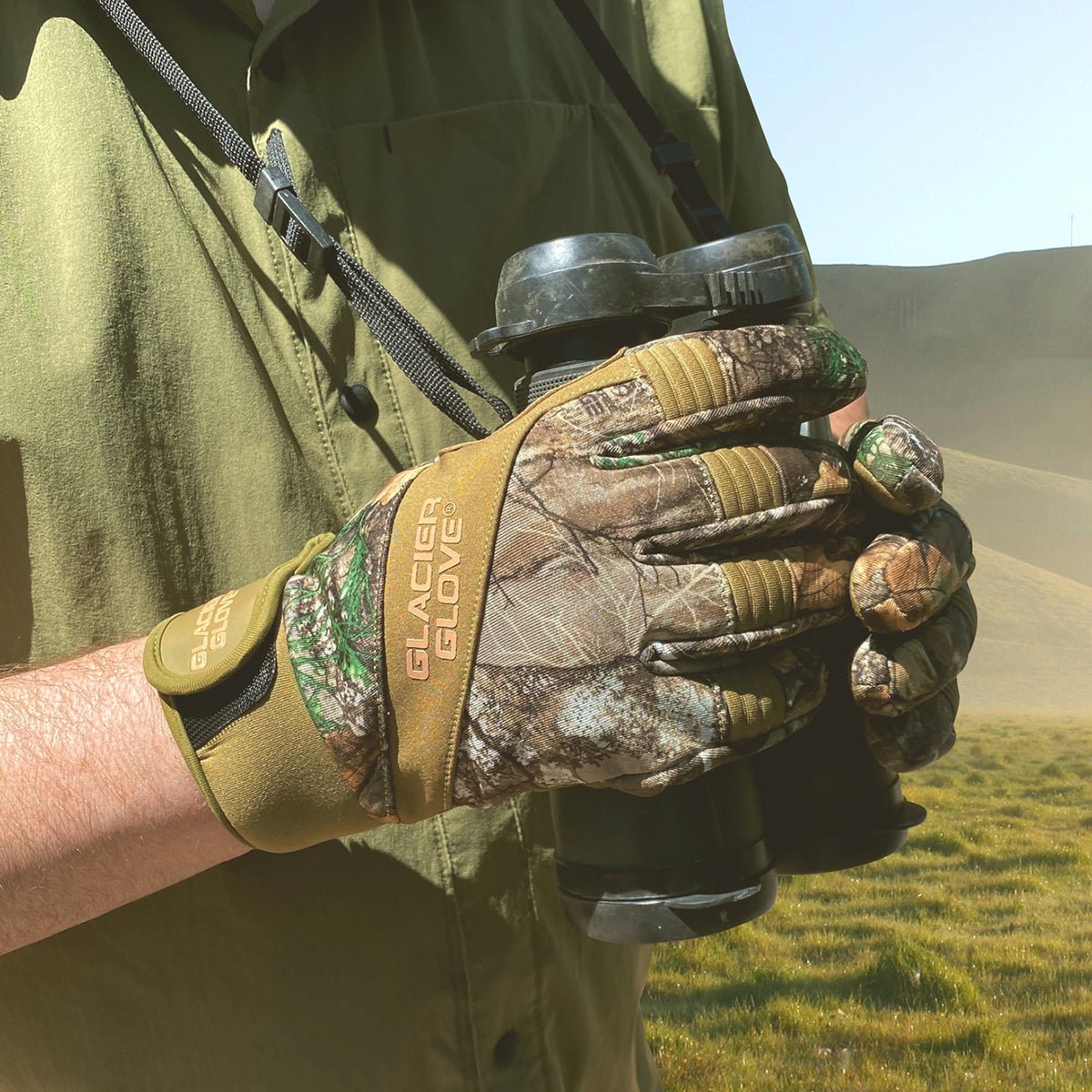 Glacier Glove Guide Full Finger Gloves - Realtree EDGE - Forza Sports