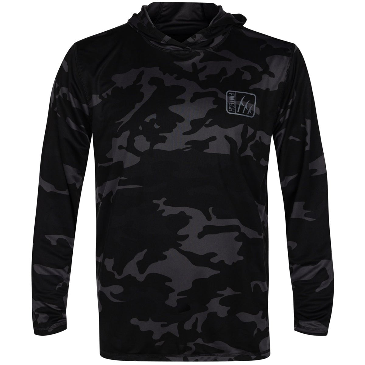 Fintech Logo 1C UV Pullover Hoodie - Jet Set - Forza Sports
