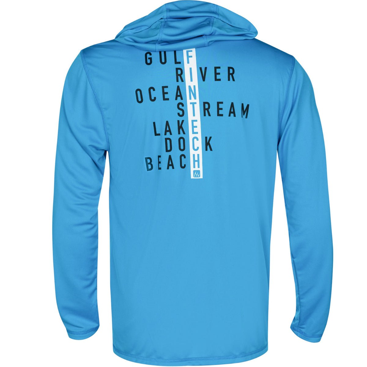 Fintech Fish Anywhere UV Pullover Hoodie - Hawaiian Ocean - Forza Sports