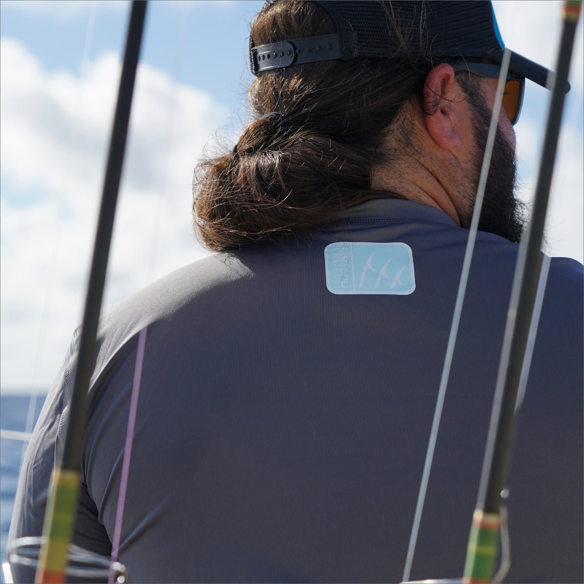 Fintech Spine Sun Defender UV Long Sleeve T-Shirt - Castlerock - Forza Sports