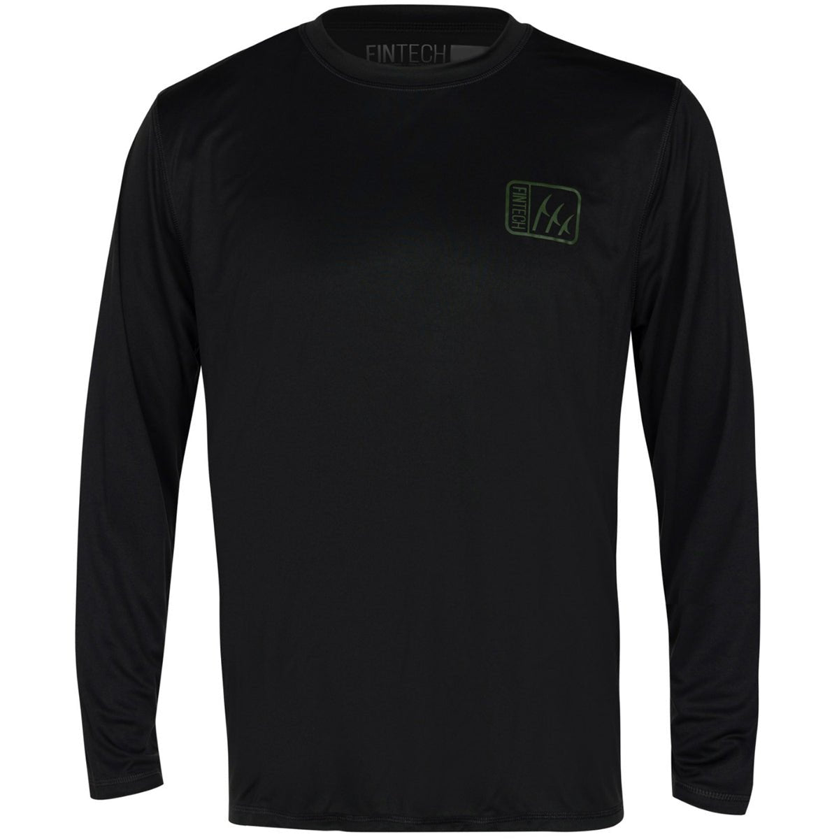Fintech WDLND Box Logo Sun Defender UV Long Sleeve T-Shirt - Jet Set - Forza Sports