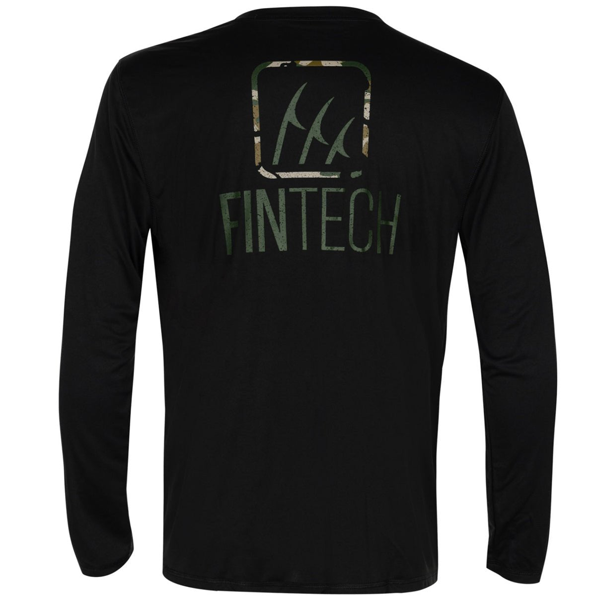 Fintech WDLND Box Logo Sun Defender UV Long Sleeve T-Shirt - Jet Set - Forza Sports