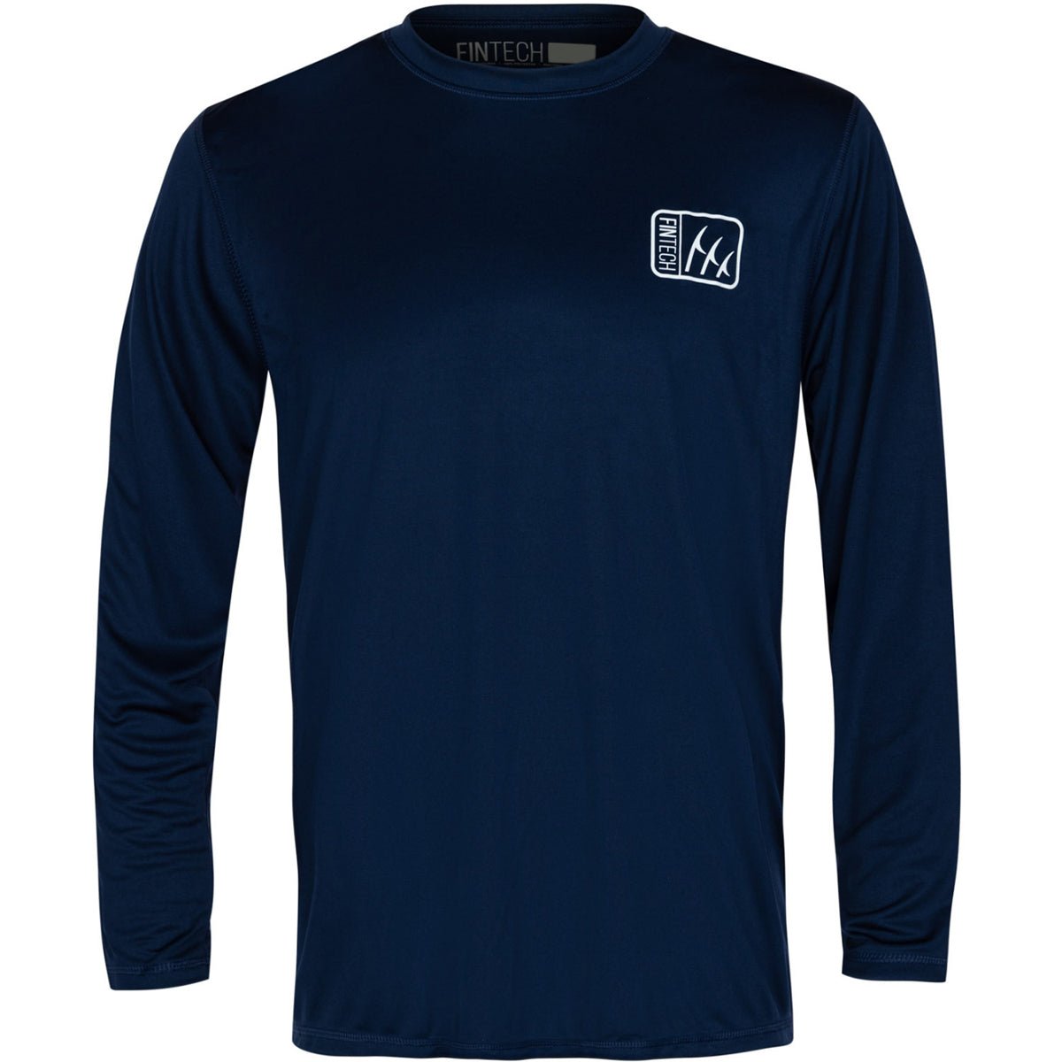 Fintech Freedom Box Sun Defender UV Long Sleeve T-Shirt - Dress Blues - Forza Sports