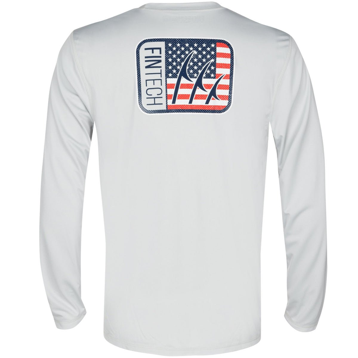 Fintech Freedom Box Sun Defender UV Long Sleeve T-Shirt - Glacier Gray - Forza Sports