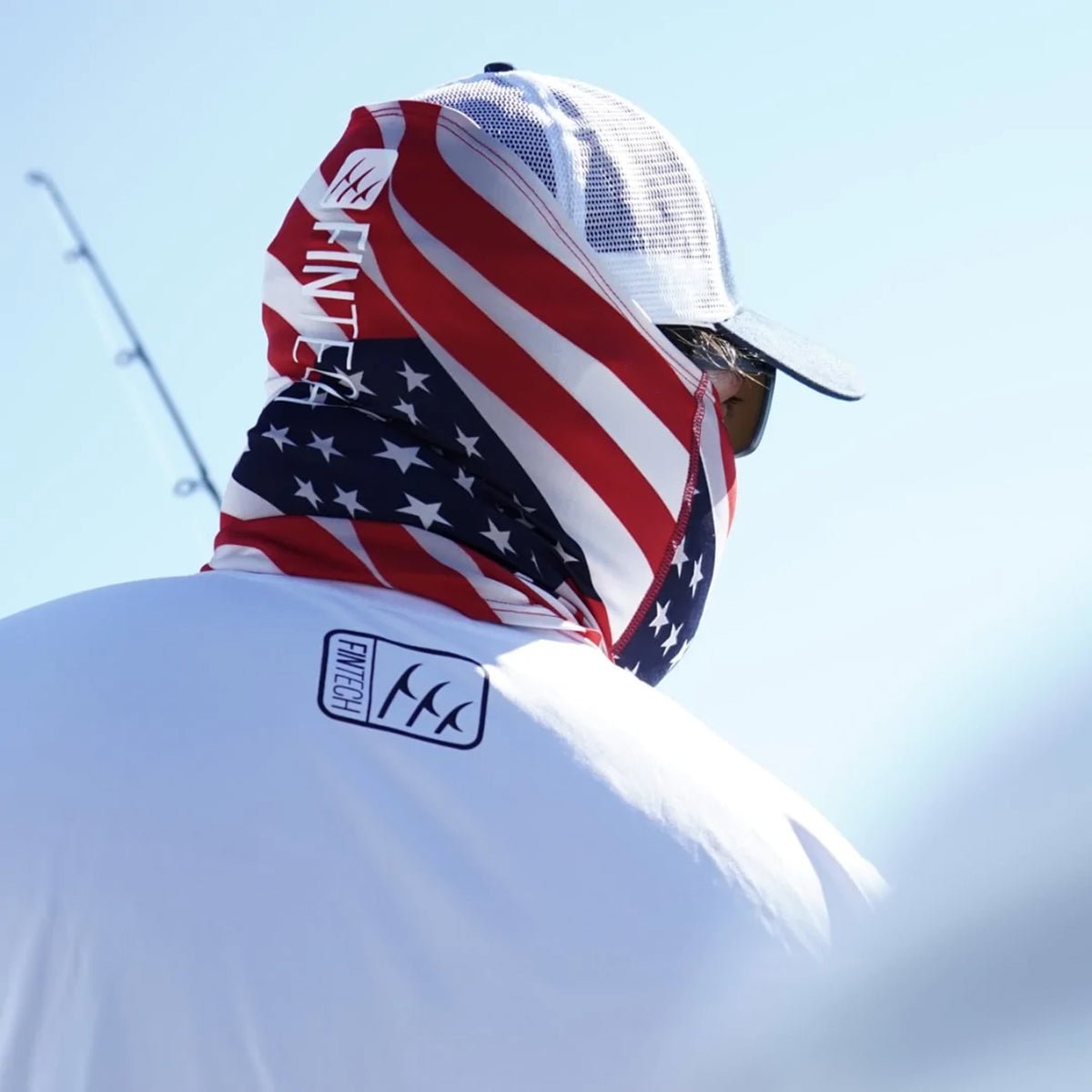 Fintech American Flag UV Fishing Mask - Forza Sports