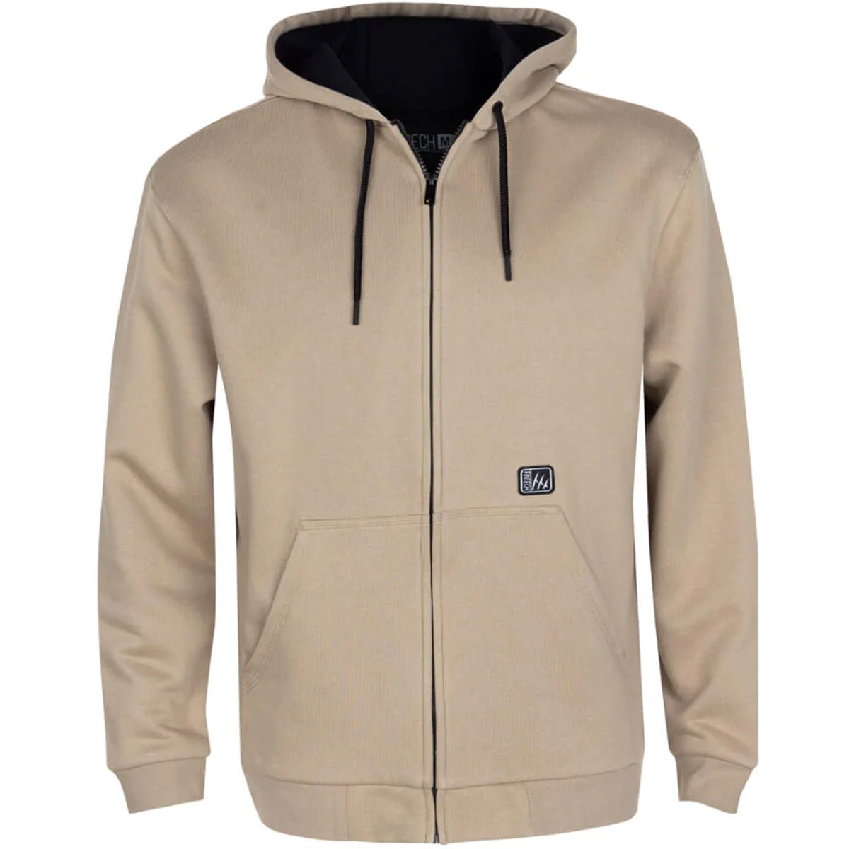 Fintech Heavy - Duty Fleece Full Zip Hoodie - Dune - Forza Sports