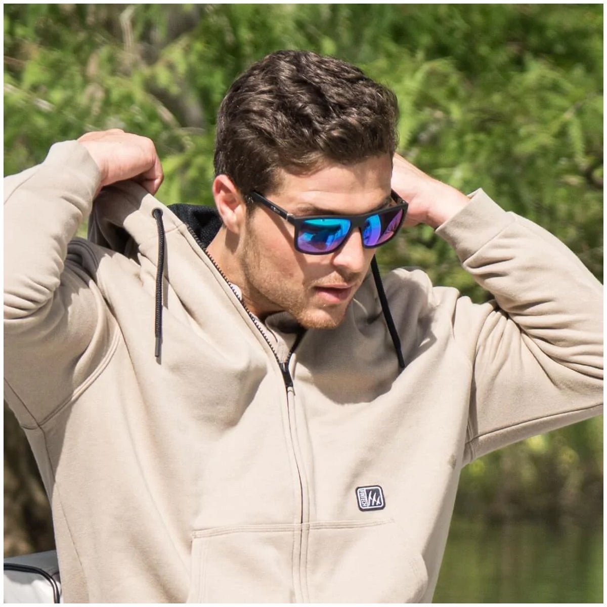 Fintech Heavy - Duty Fleece Full Zip Hoodie - Forza Sports