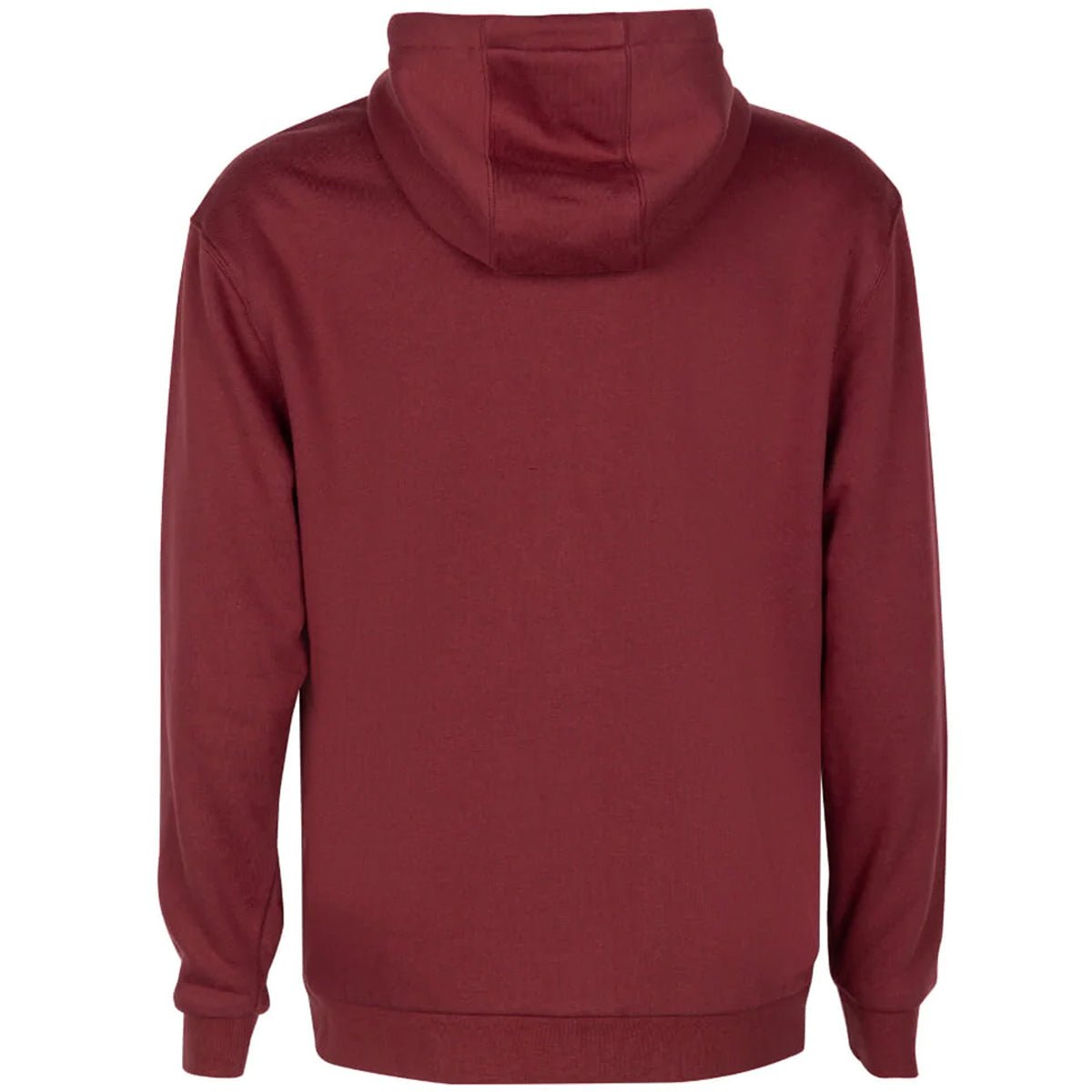Fintech Heavy - Duty Fleece Full Zip Hoodie - Oxblood Red - Forza Sports