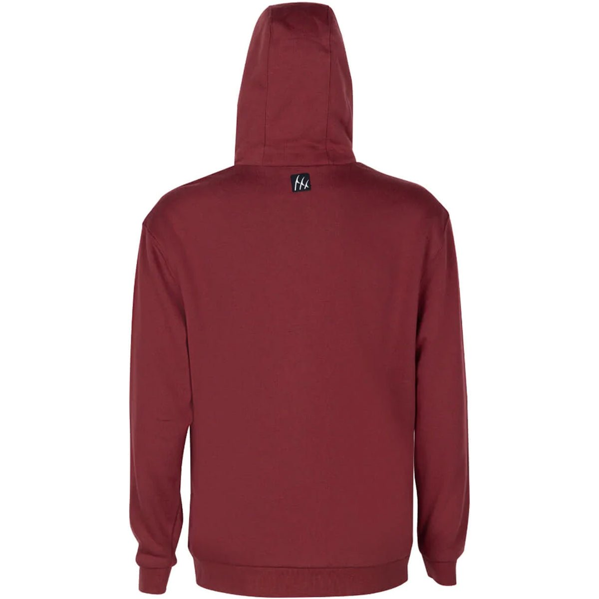 Fintech Heavy - Duty Fleece Full Zip Hoodie - Oxblood Red - Forza Sports