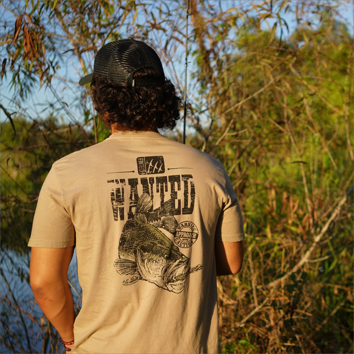 Fintech Wanted Bass Graphic T-Shirt - Forza Sports