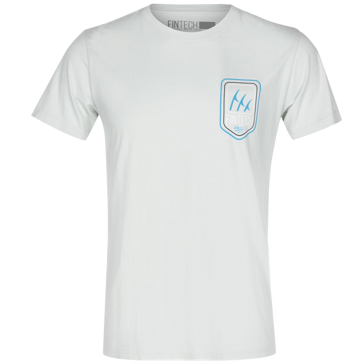 Fintech FPF Badge Graphic T-Shirt - Glacier Gray - Forza Sports