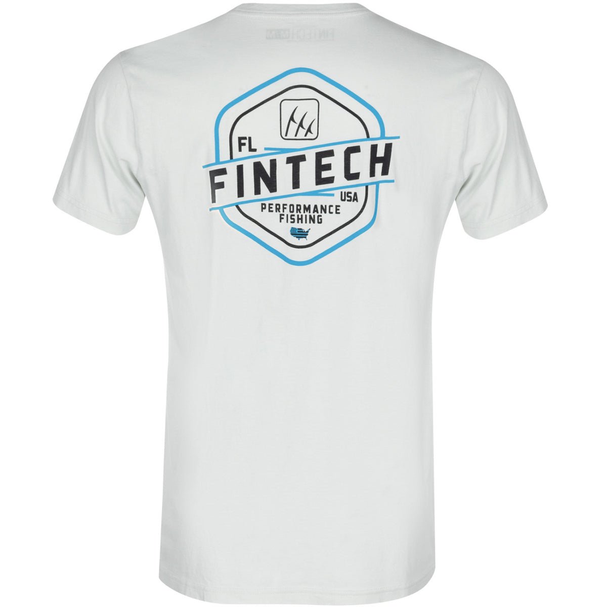 Fintech FPF Badge Graphic T-Shirt - Glacier Gray - Forza Sports