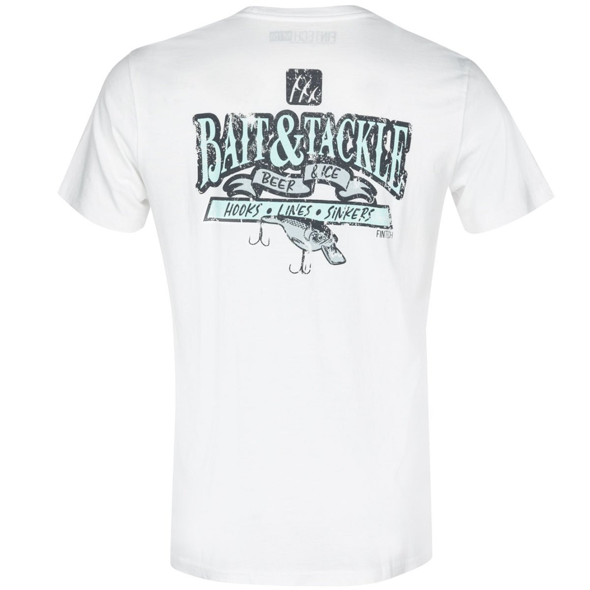 Fintech Baitshop Graphic T-Shirt - Brilliant White - Forza Sports