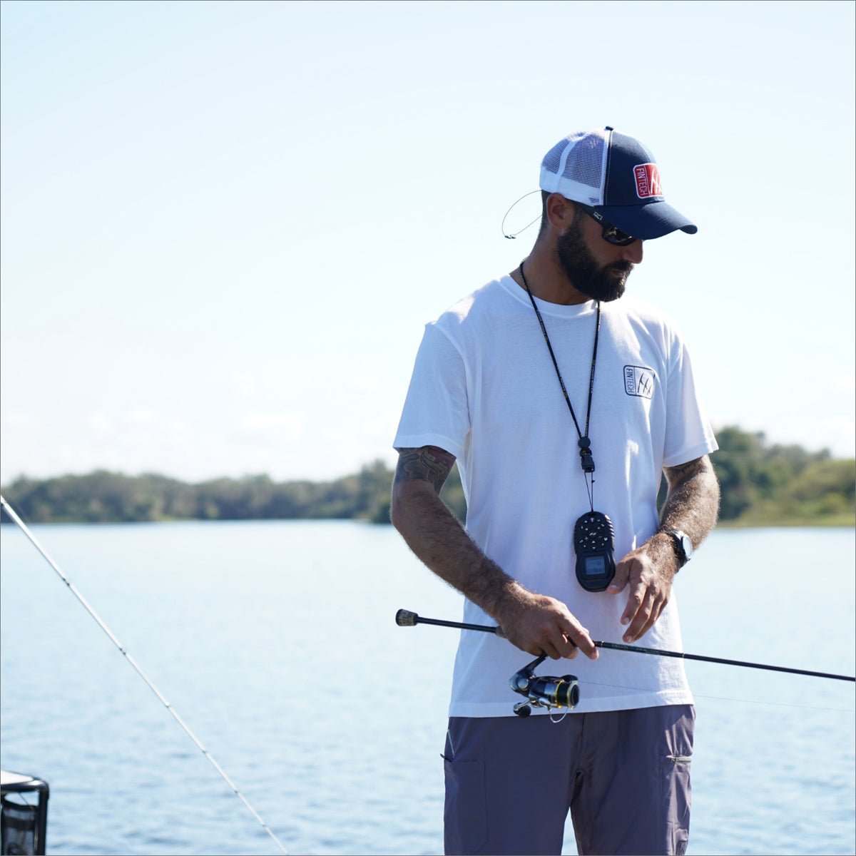 Fintech Baitshop Graphic T-Shirt - Brilliant White - Forza Sports