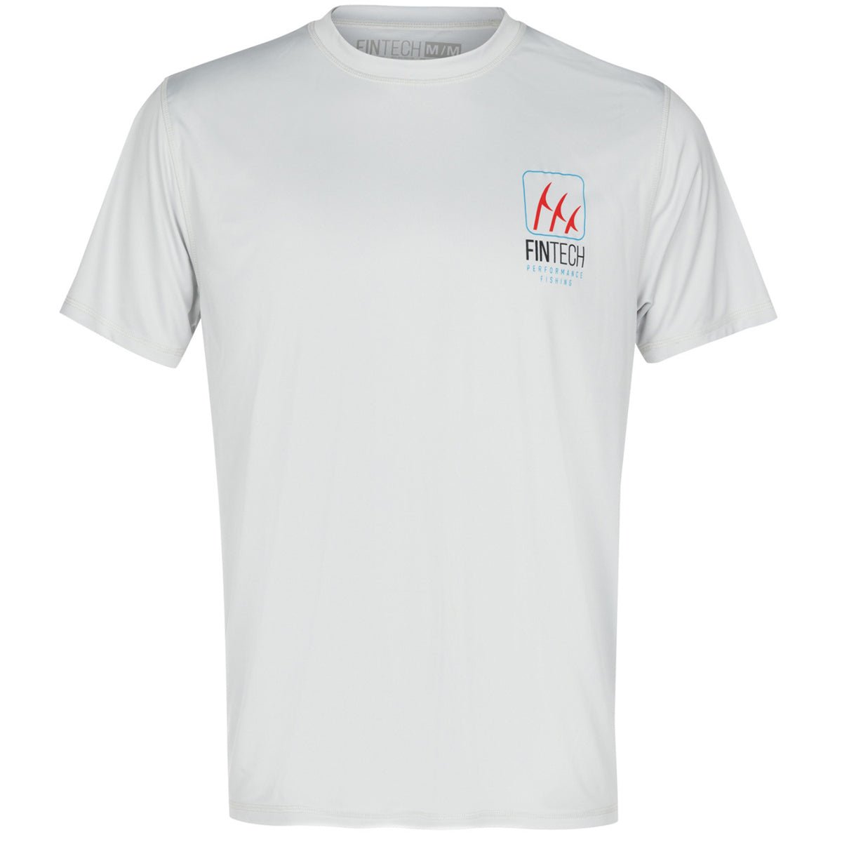 Fintech Anywhere Anyday Sun Defender UV T-Shirt - Glacier Gray - Forza Sports