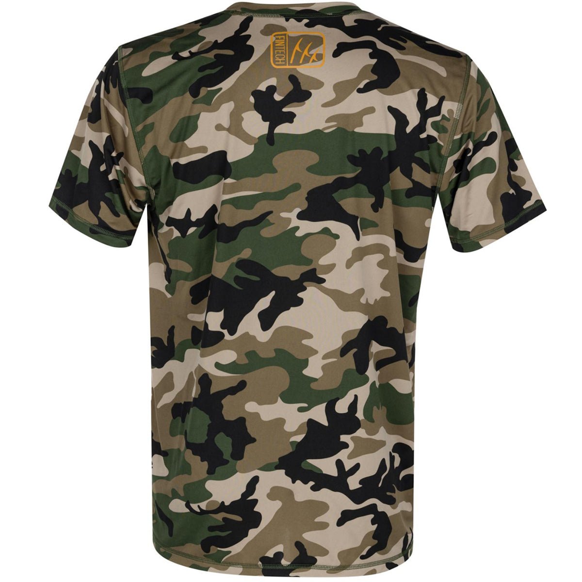 Fintech WDLND AOP Sun Defender UV T-Shirt - Dune - Forza Sports