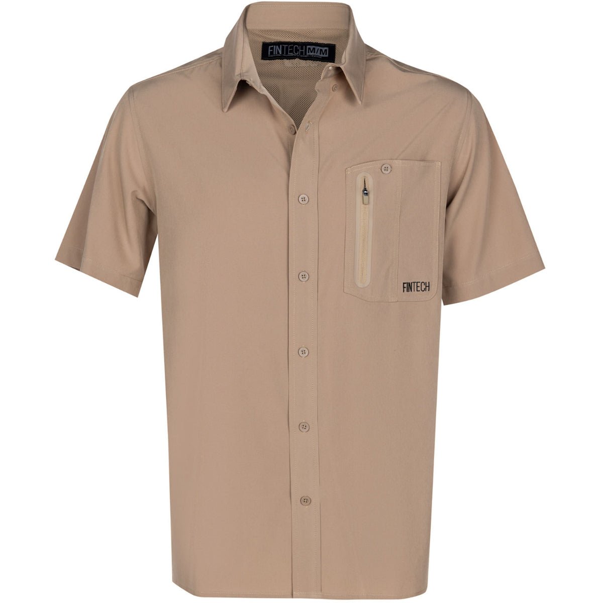 Fintech Deep Sea Woven Shirt - Dune - Forza Sports