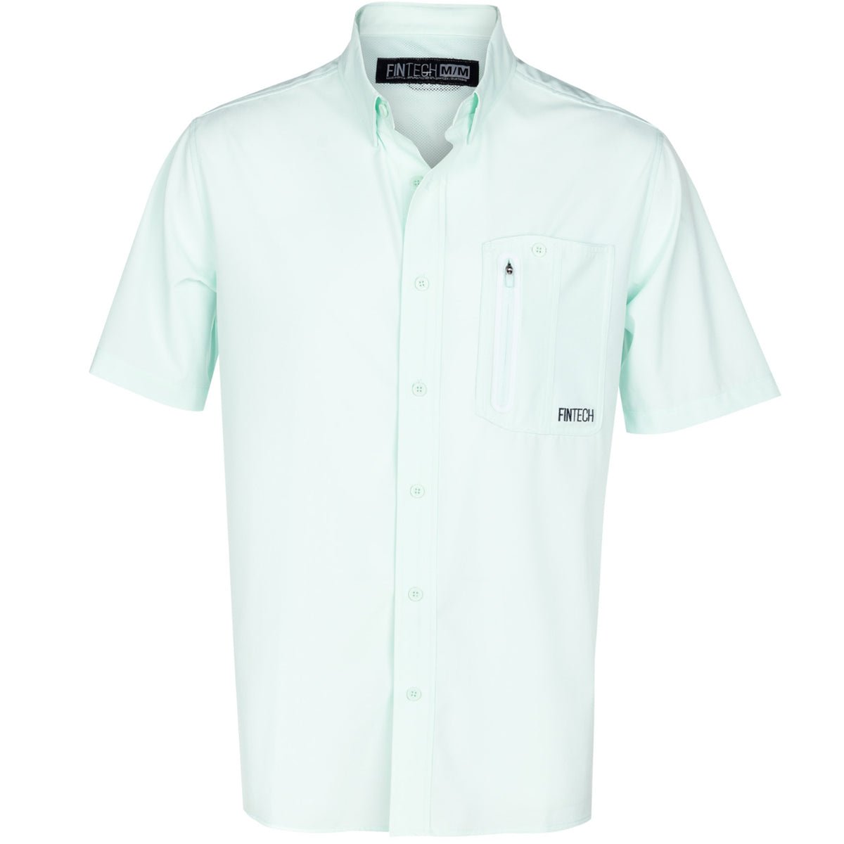 Fintech Deep Sea Woven Shirt - Soothing Sea - Forza Sports