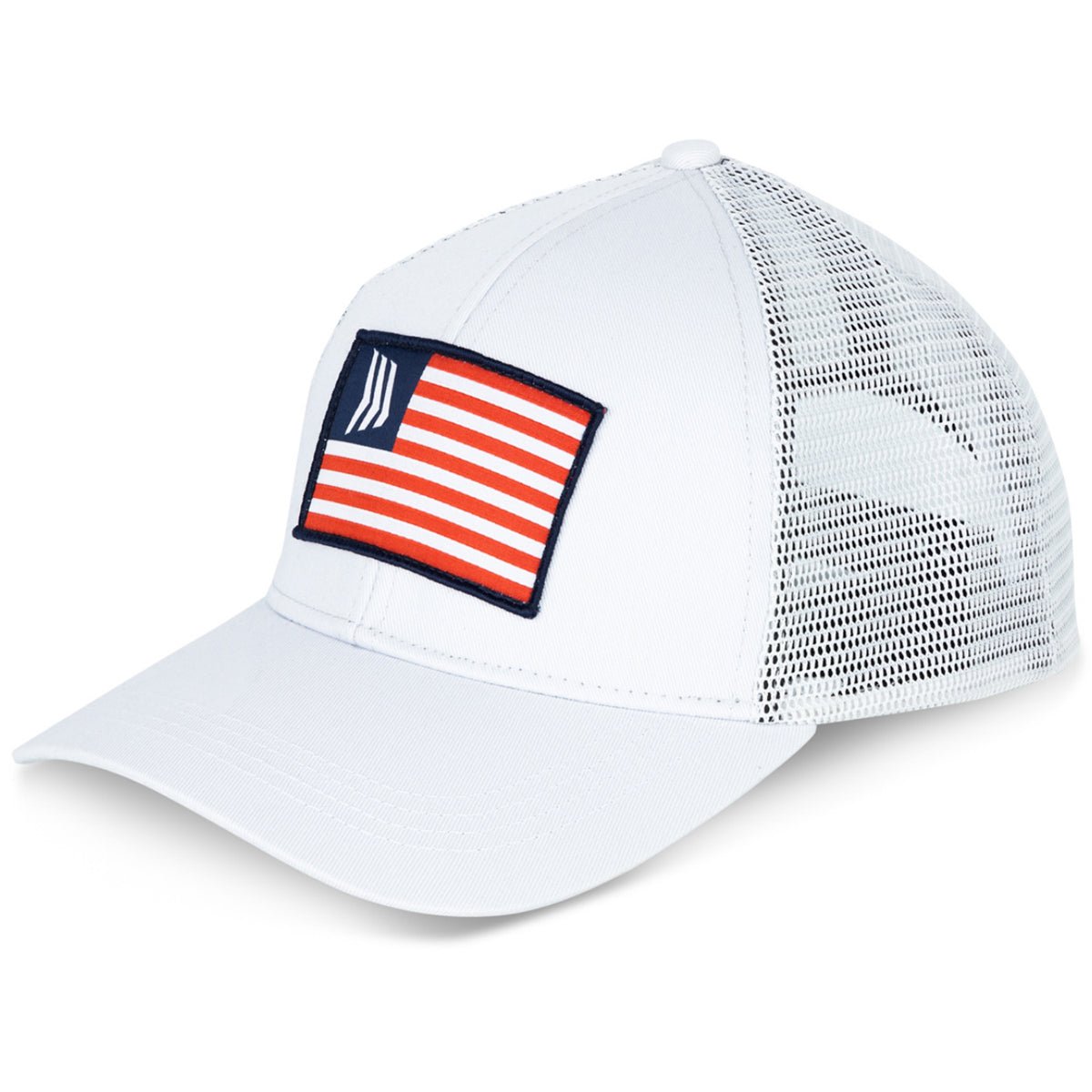 Gillz 3 Gillz Flag Curved Brim Mesh Snapback Hat - Forza Sports