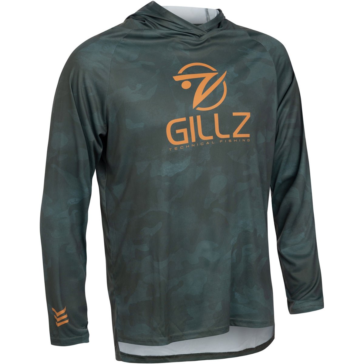 Gillz Contender Series Burnt UV Pullover Hoodie - Rifle Green - Forza Sports