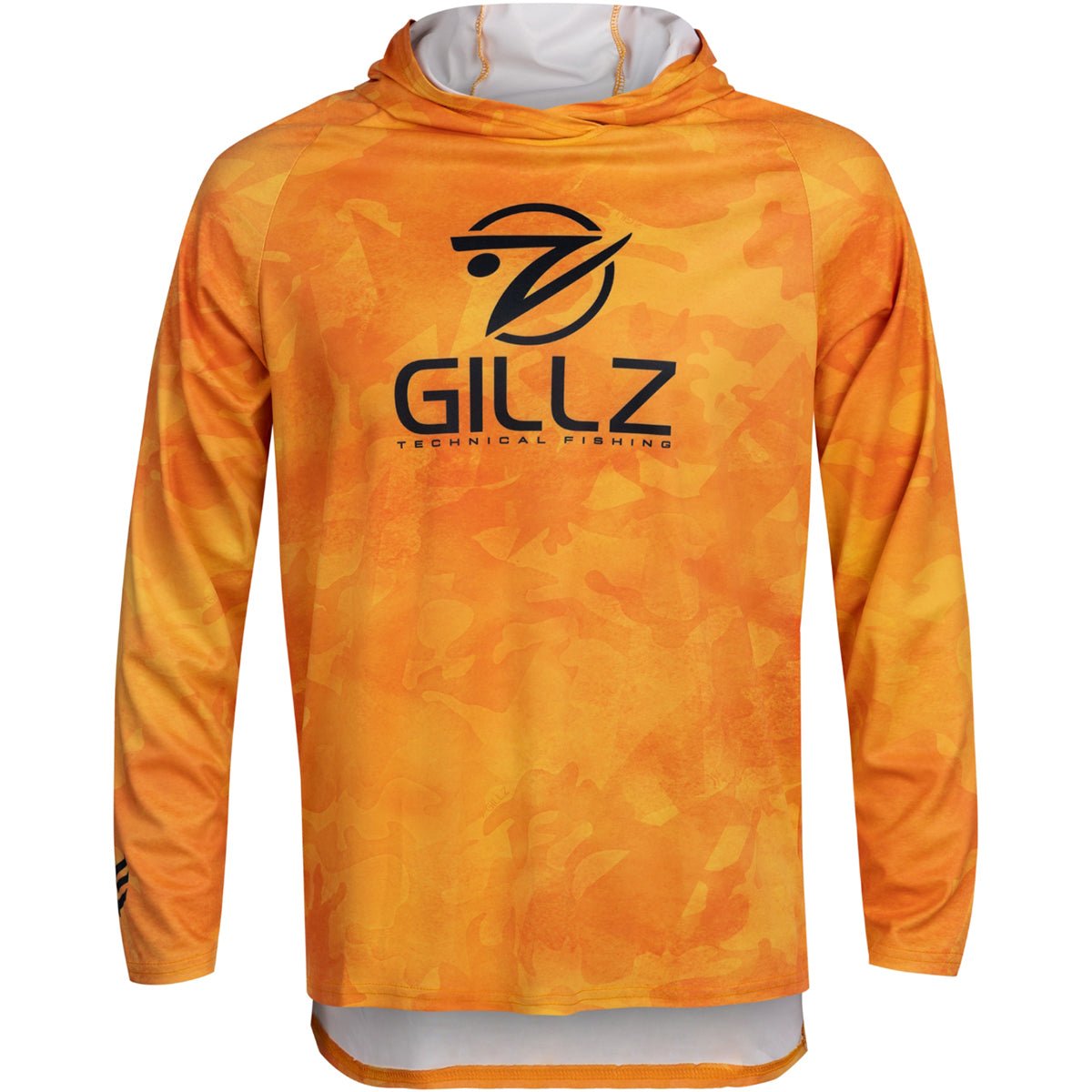 Gillz Contender Series Burnt UV Pullover Hoodie - Sun Orange - Forza Sports