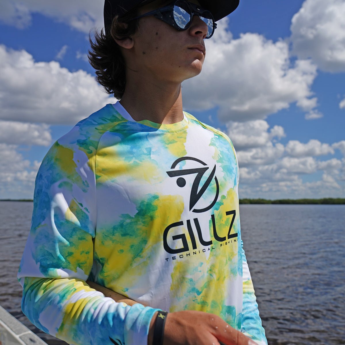 Gillz Contender Series Mahi DPM UV Long Sleeve T-Shirt - Blazing Yellow - Forza Sports
