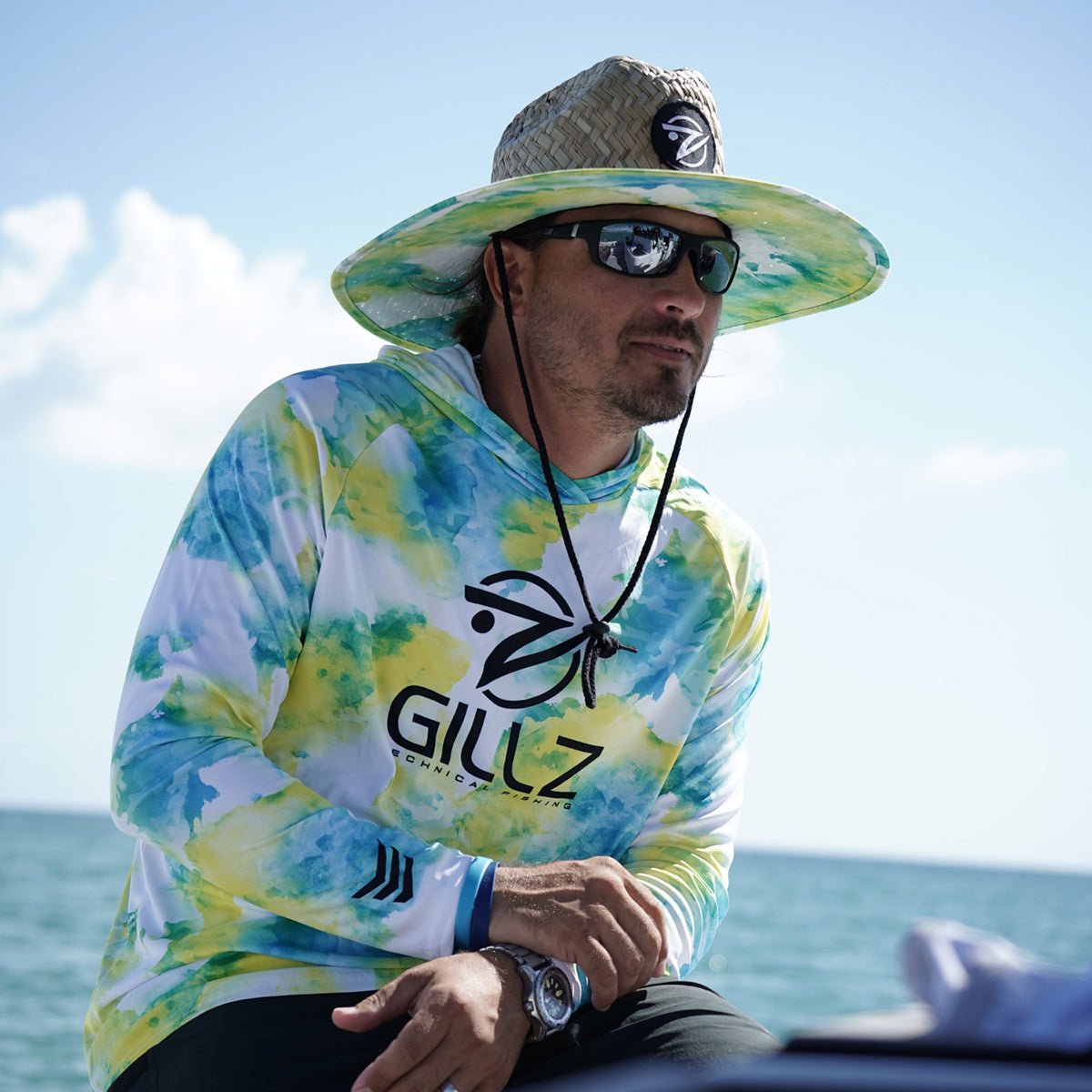 Gillz Contender Series Mahi DPM UV Pullover Hoodie - Blazing Yellow - Forza Sports