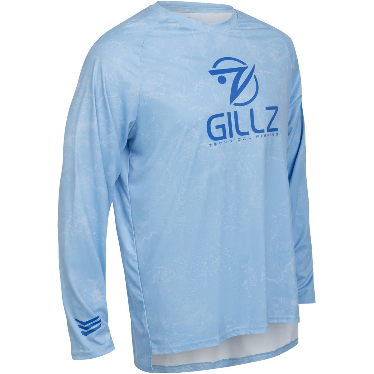 Gillz Contender Series ASSLT UV Long Sleeve T-Shirt - Powder Blue - Forza Sports