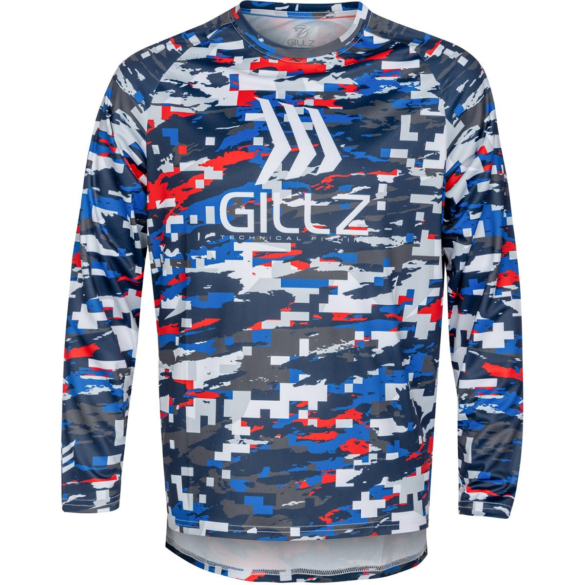 Gillz Contender Series Tek UV Long Sleeve T-Shirt - Powder Blue - Forza Sports