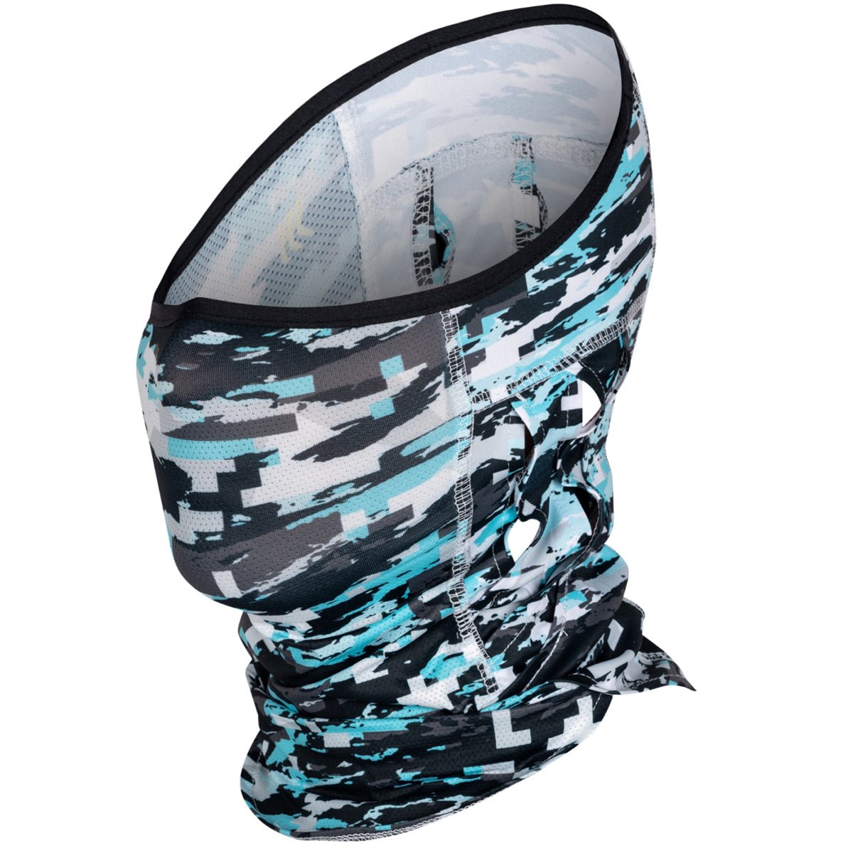 Gillz Tek DPM Elite Fishing Mask - Aruba Blue - Forza Sports
