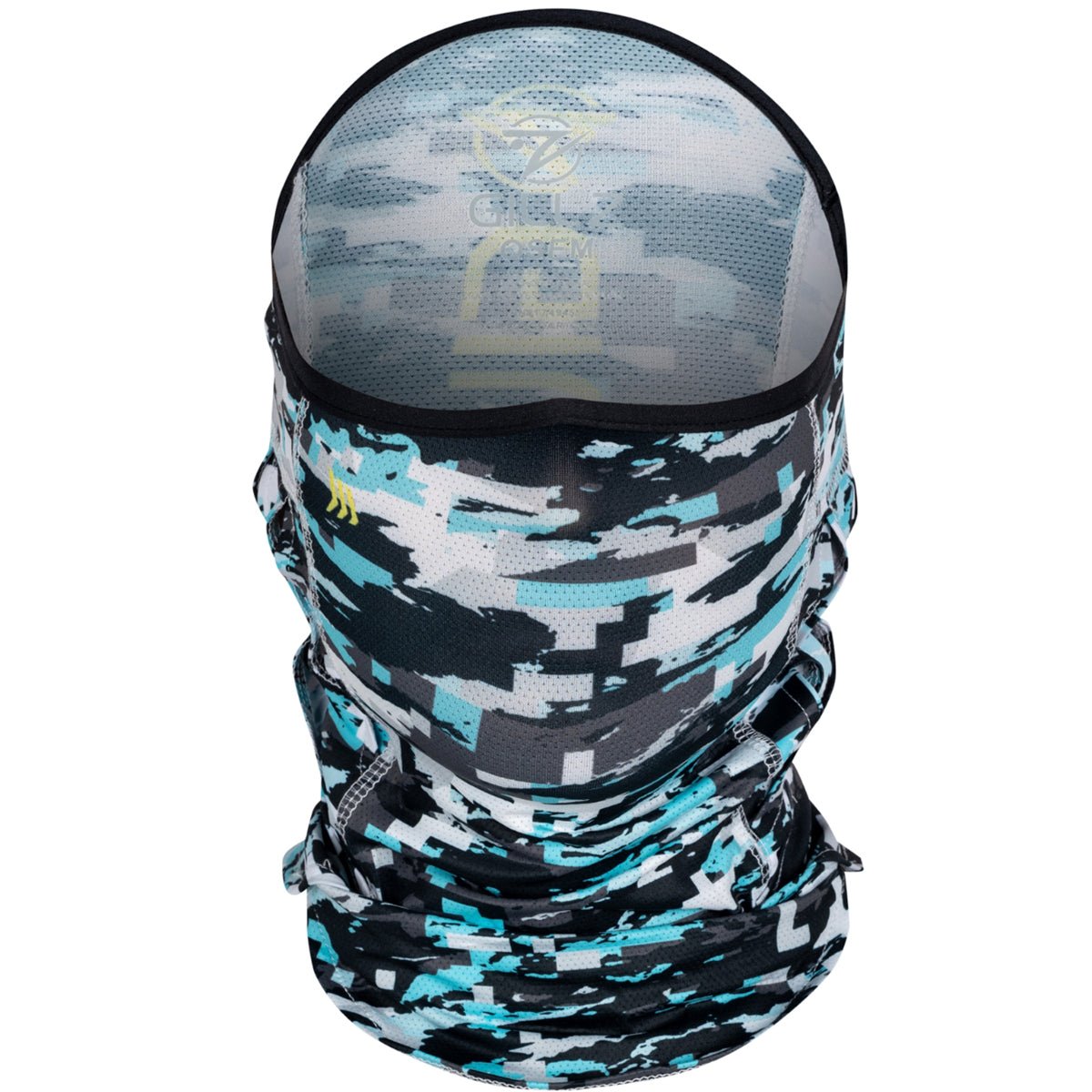 Gillz Tek DPM Elite Fishing Mask - Aruba Blue - Forza Sports
