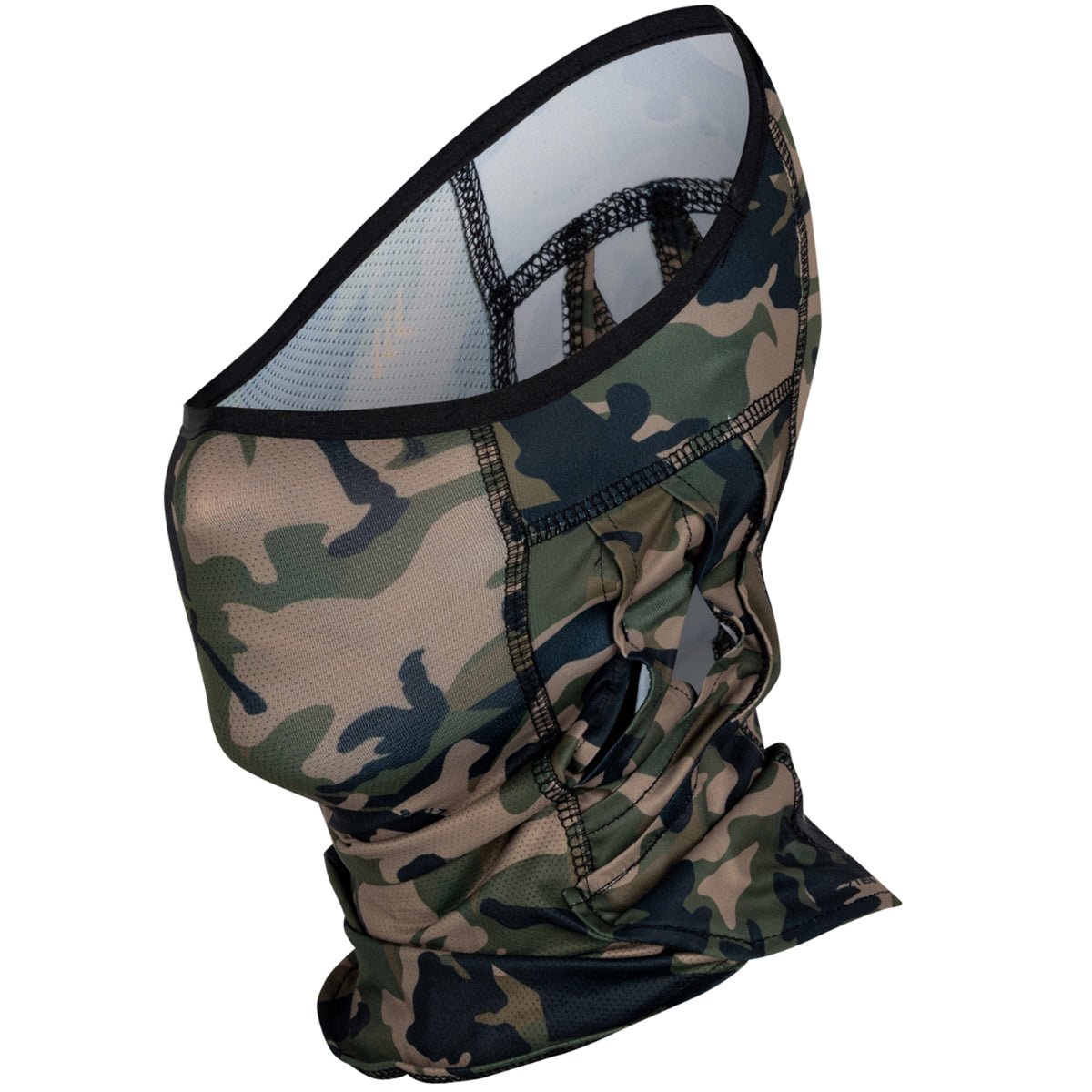 Gillz Splinter Elite Fishing Mask - Rifle Green - Forza Sports