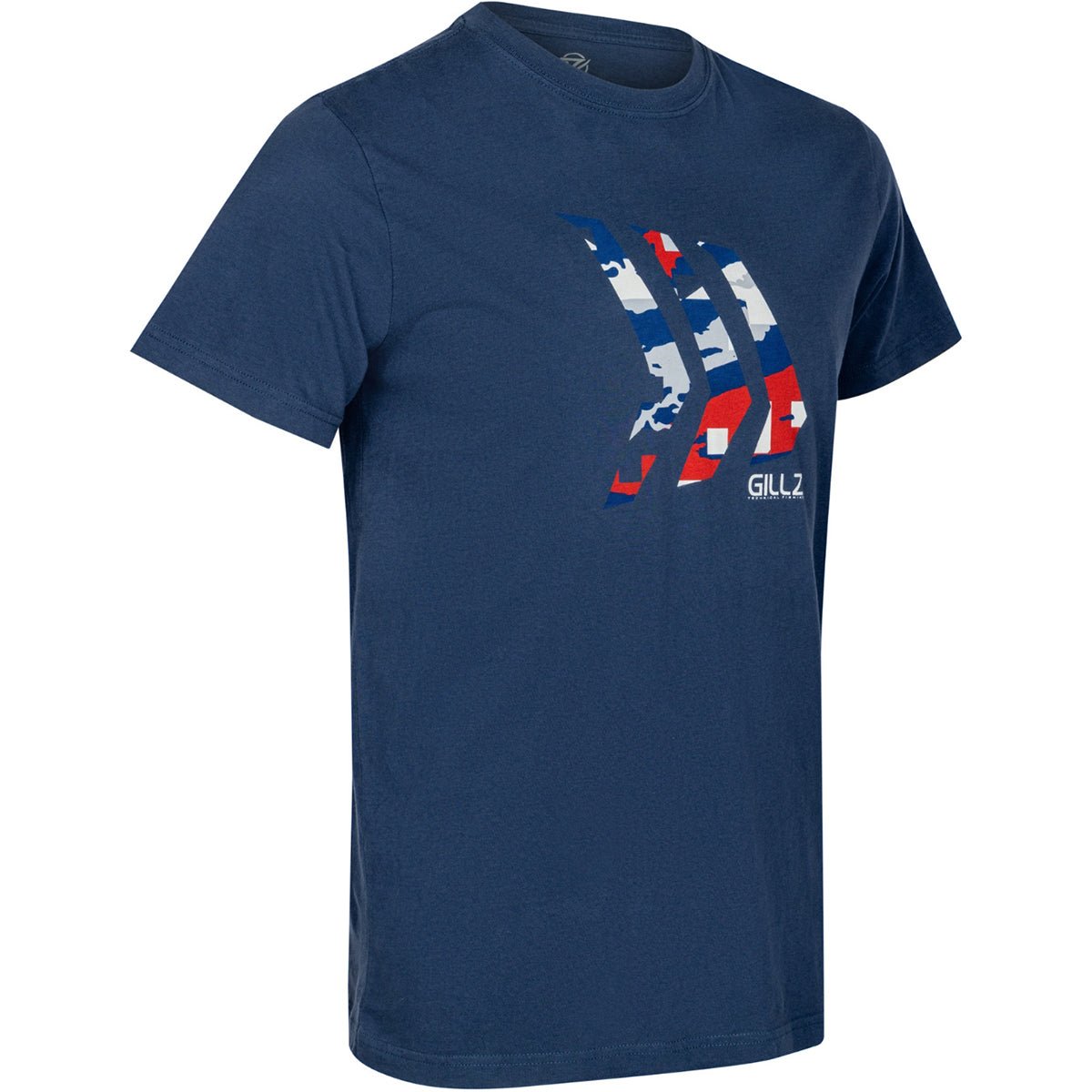 Gillz Contender Series 3 Gillz USA Tek Fill T-Shirt - Dress Blues - Forza Sports