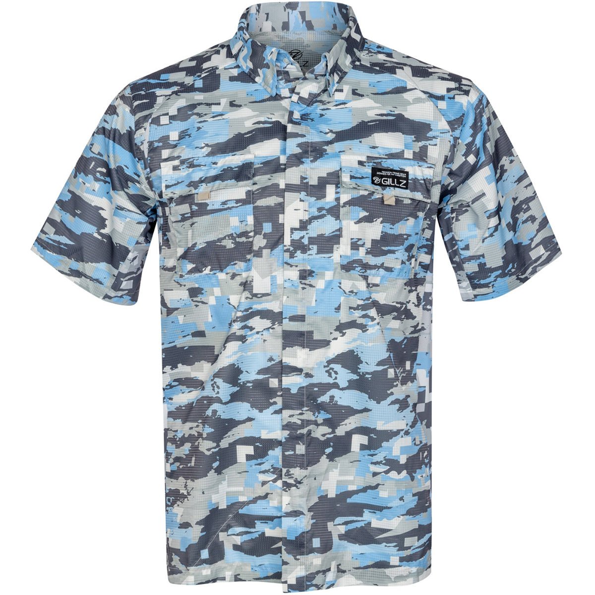 Gillz Pro Series Tek Woven T-Shirt - Powder Blue - Forza Sports