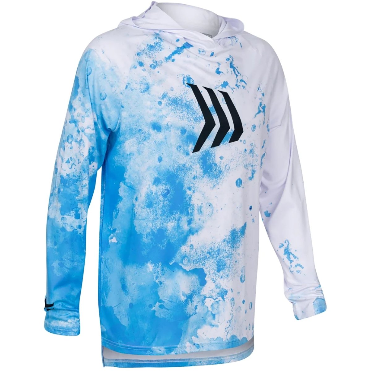 Gillz Contender Series Spray UV Pullover Hoodie - Powder Blue - Forza Sports