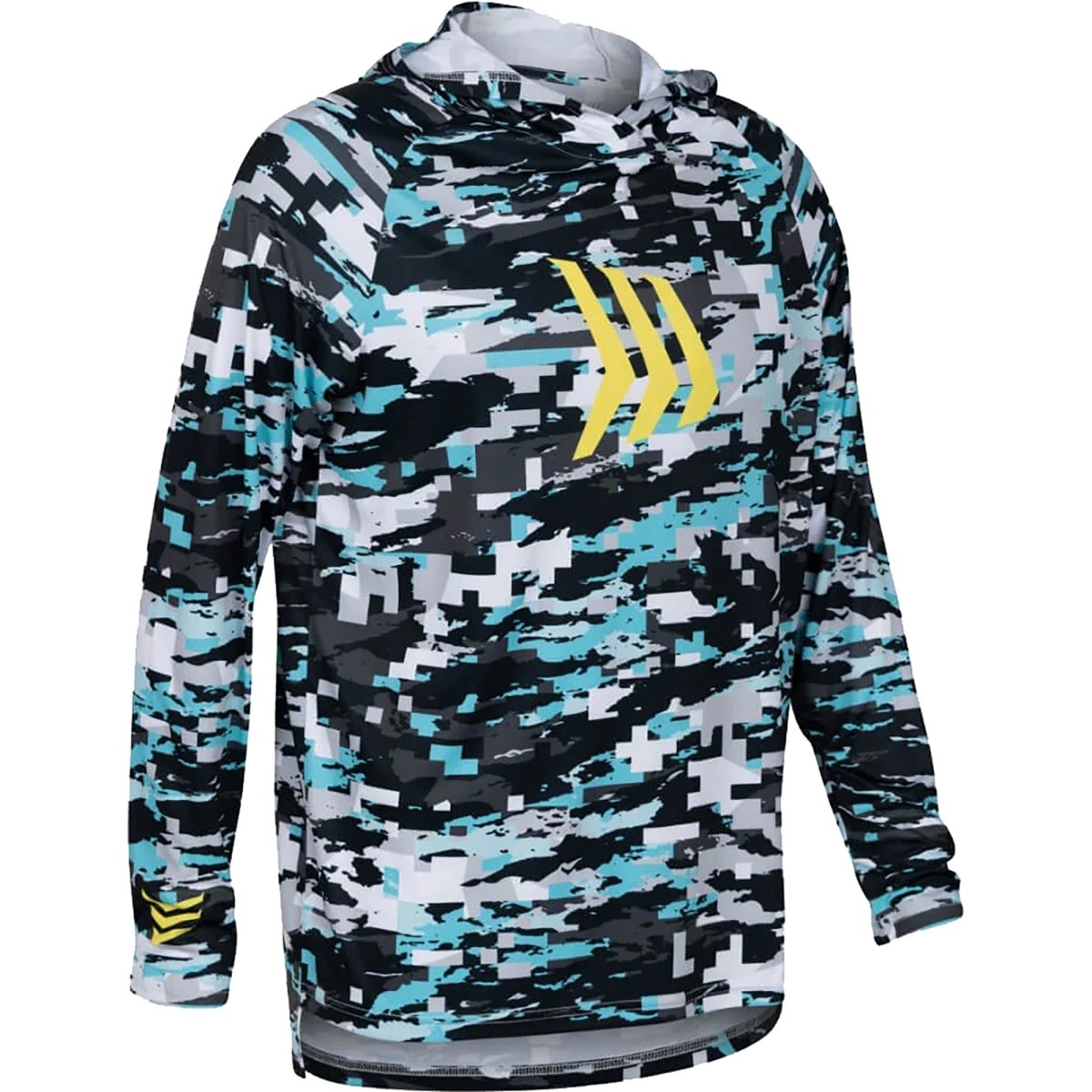Gillz Contender Series Tek UV Pullover Hoodie - Aruba Blue - Forza Sports