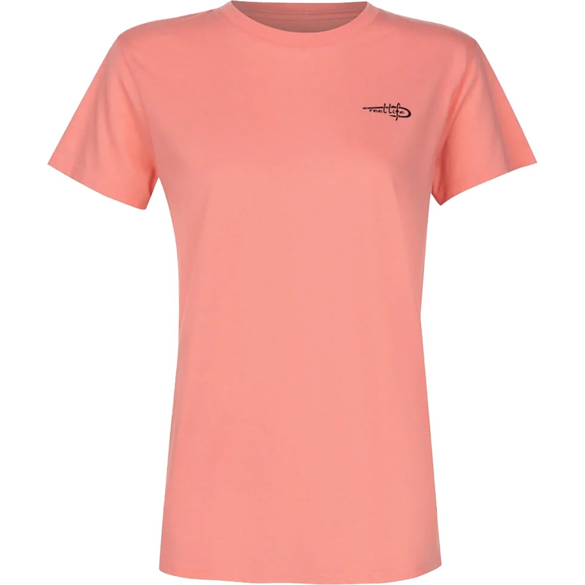 Reel Life Women's Mallow Trippy Surfer T-Shirt - Salmon Rose - Forza Sports
