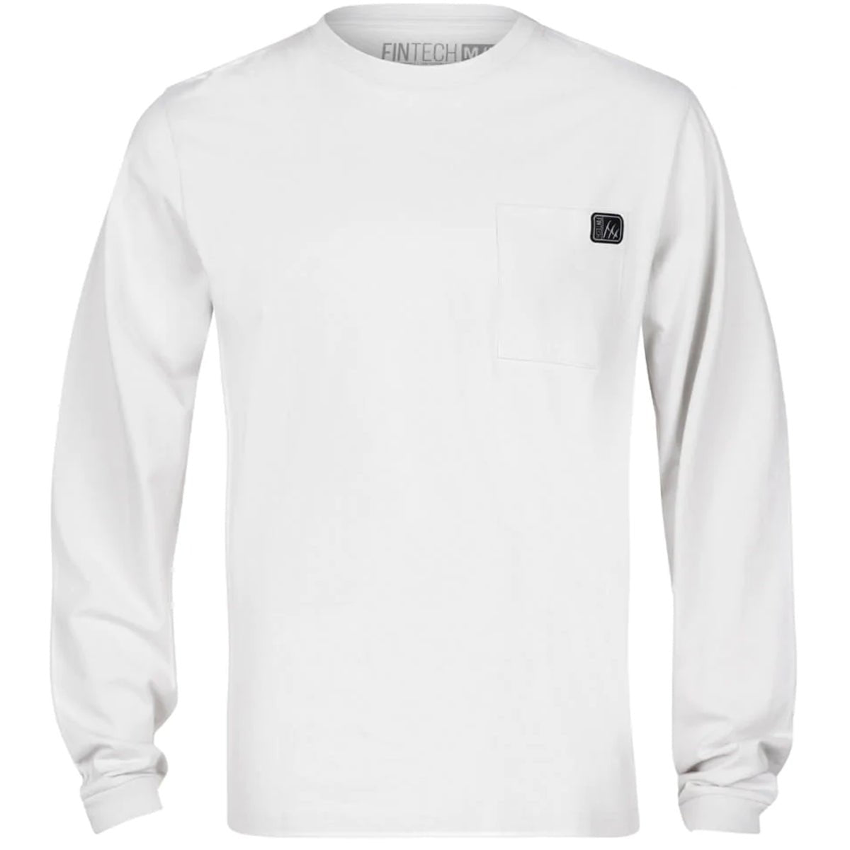 Fintech FPF Rising Heavy - Duty Long Sleeve Graphic T-Shirt - Glacier Gray - Forza Sports