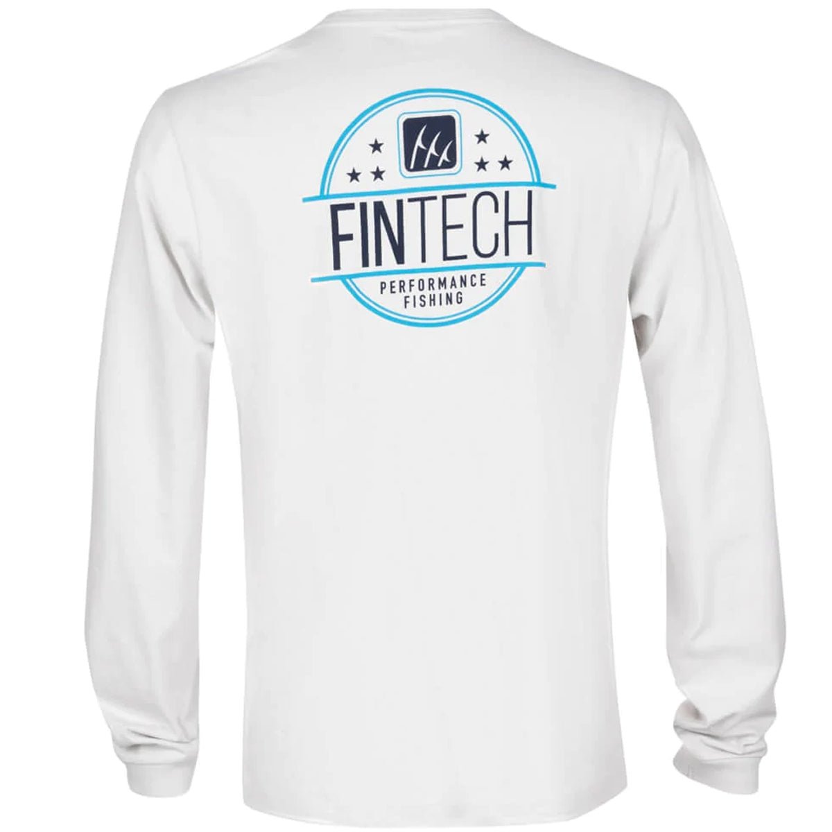 Fintech FPF Rising Heavy - Duty Long Sleeve Graphic T-Shirt - Glacier Gray - Forza Sports