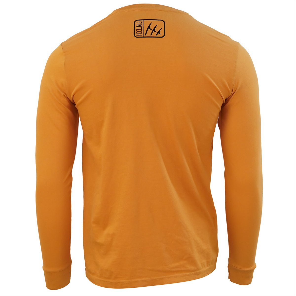 Fintech FPF Badge Long Sleeve Graphic T-Shirt - Autumn Blaze - Forza Sports
