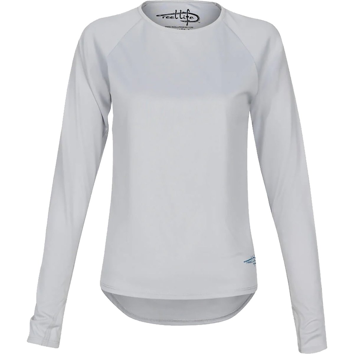 Reel Life Women's Mangrove UV Long Sleeve T-Shirt - Glacier Gray - Forza Sports