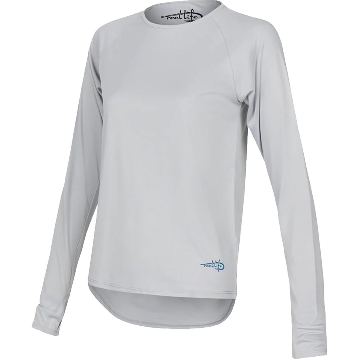 Reel Life Women's Mangrove UV Long Sleeve T-Shirt - Glacier Gray - Forza Sports