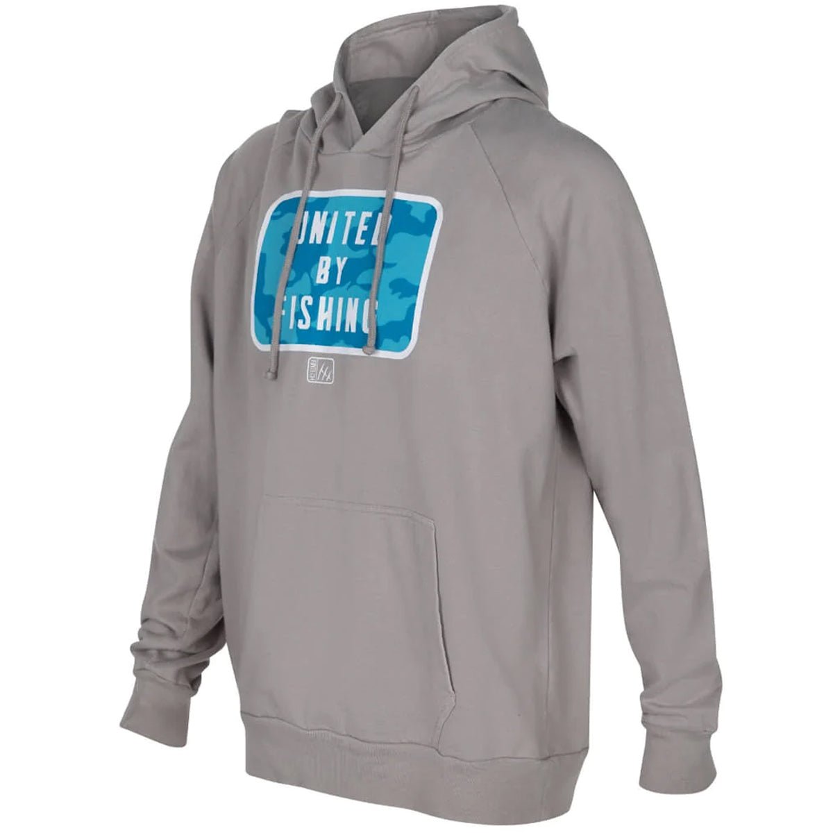 Fintech United By Fishing Point Breeze Fleece Pullover Hoodie - Alloy - Forza Sports