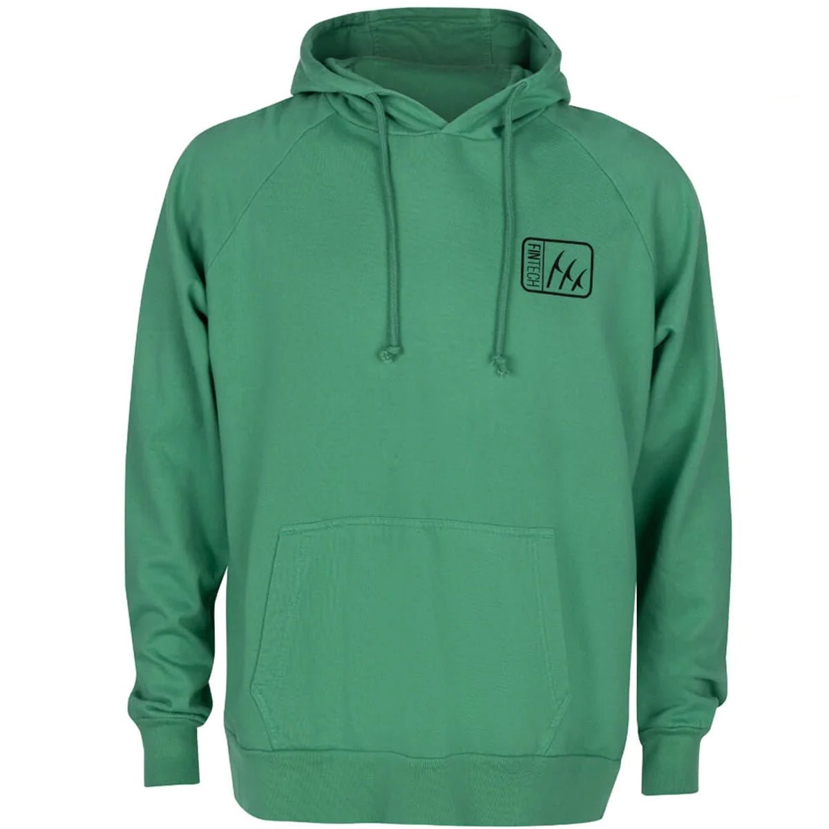 Fintech Wanted Bass Point Breeze Fleece Pullover Hoodie - Frosty Spruce - Forza Sports