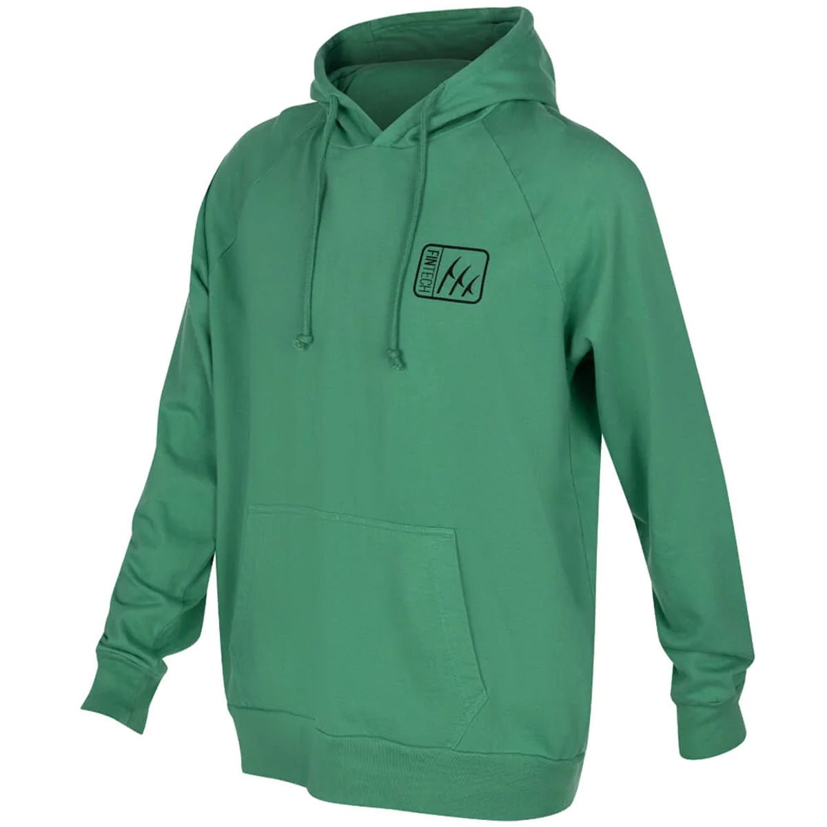 Fintech Wanted Bass Point Breeze Fleece Pullover Hoodie - Frosty Spruce - Forza Sports