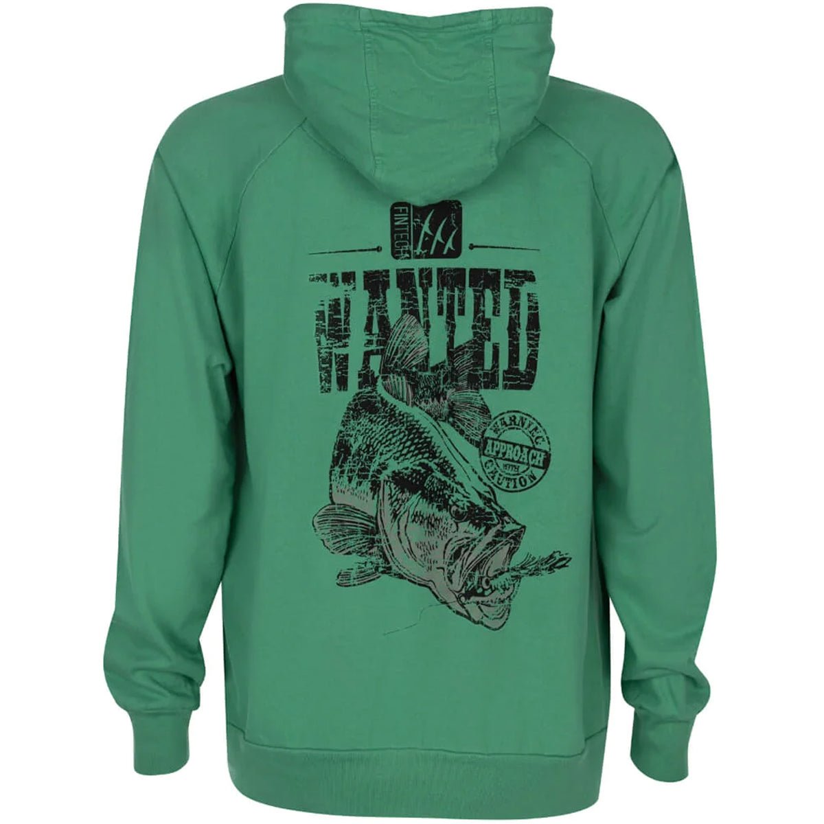 Fintech Wanted Bass Point Breeze Fleece Pullover Hoodie - Frosty Spruce - Forza Sports