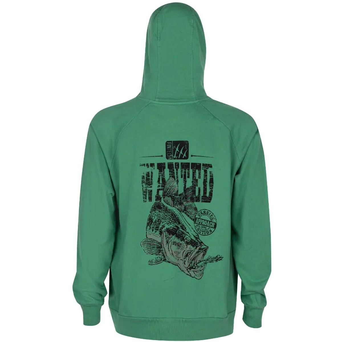 Fintech Wanted Bass Point Breeze Fleece Pullover Hoodie - Frosty Spruce - Forza Sports