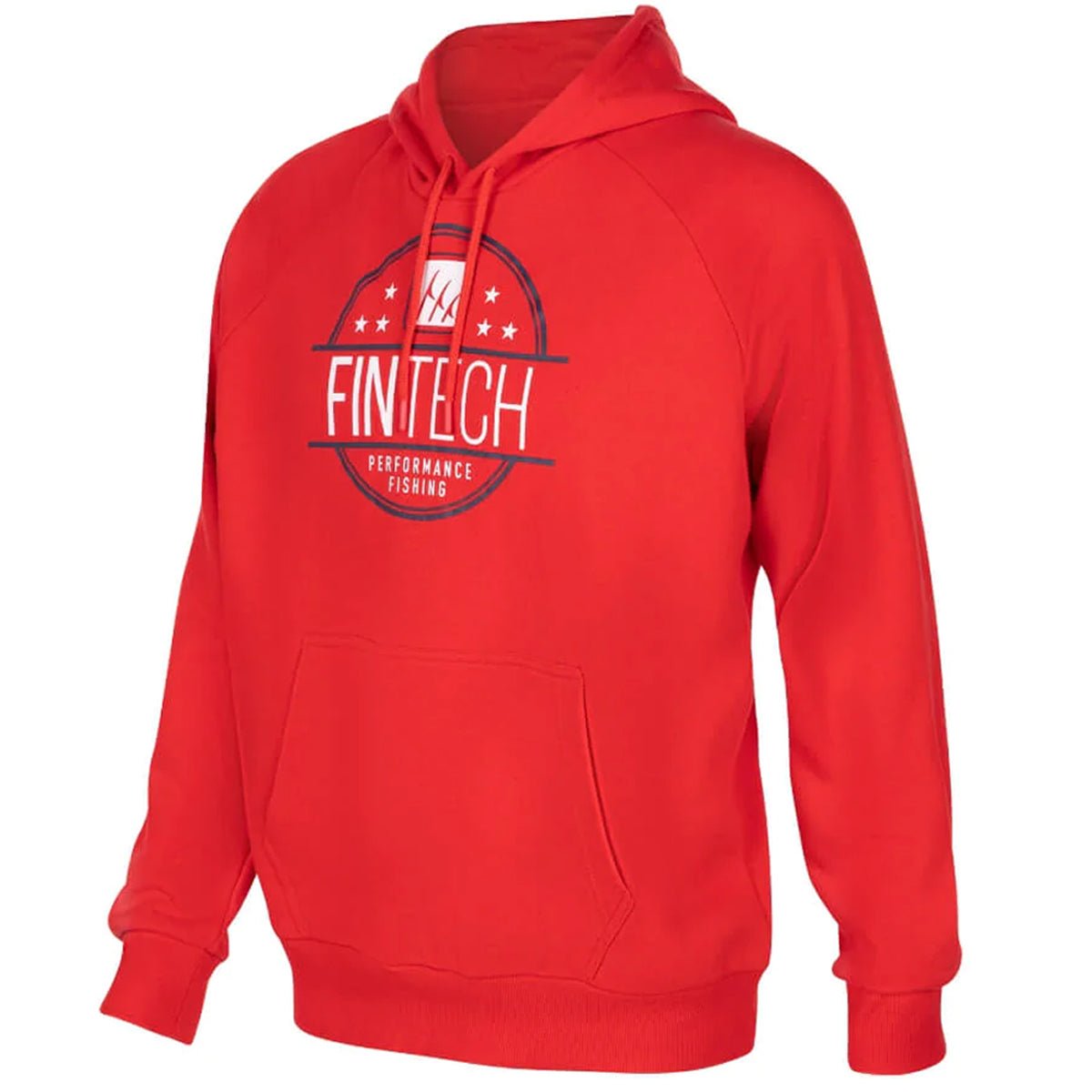 Fintech FPF Rising Point Breeze Fleece Pullover Hoodie - High Risk Red - Forza Sports