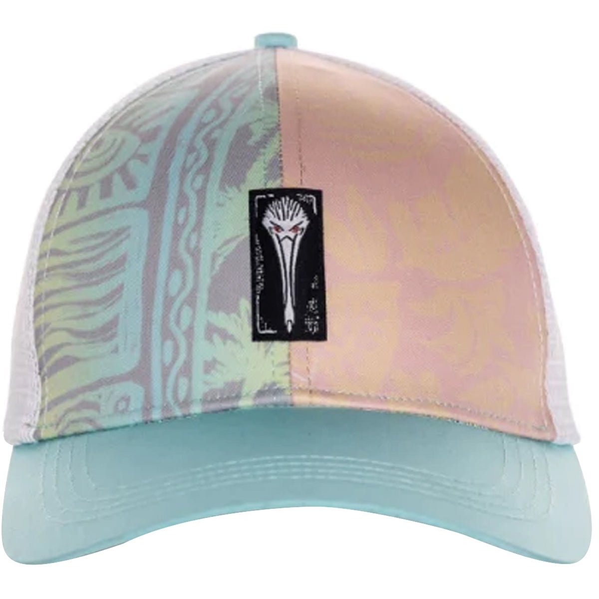 Mad Pelican Crazy Squares Knucklehead Snapback Hat - Multi - Forza Sports