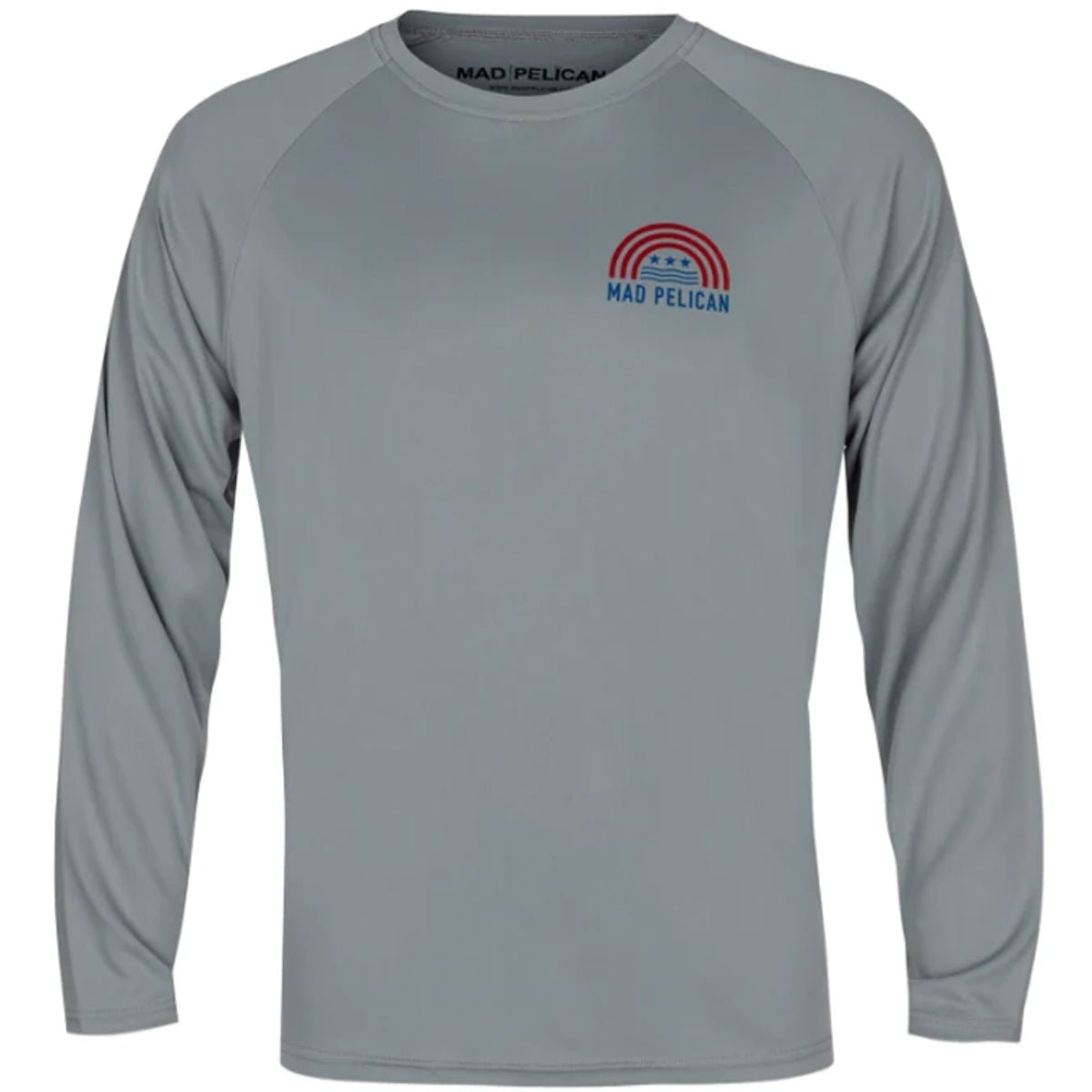 Mad Pelican American Beach Arch Sun Kicker Raglan UV Long Sleeve T-Shirt - Alloy - Forza Sports